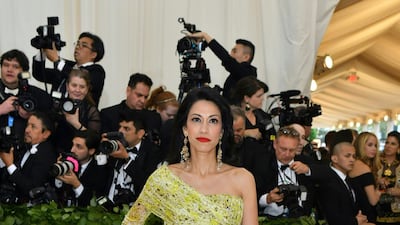 Even politicians were there: Huma Abedin. AFP