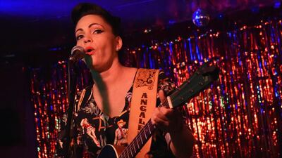 Angaleena Presley: on her new album, Wrangled, the American country artist takes aim at patriarchal institutions. Rick Diamond / Getty Images