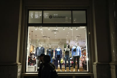 A Lululemon Athletica store in Manhattan. Reuters