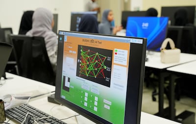 High school pupils from the UAE at an AI and energy summer programme organised by IIT Delhi. Photo: IIT Delhi Abu Dhabi