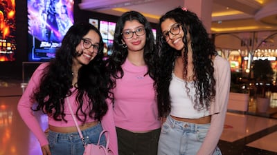 Rhea R said that Barbie has everything a film needs. Pictured: Rehea R, Aliza Mirza and Brianna Dasilva