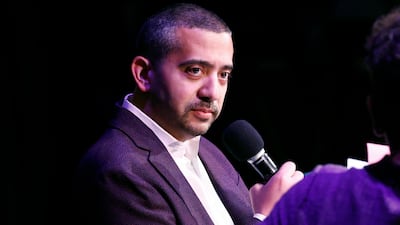 Mehdi Hasan appeared on the US network to take part in a debate on the war in Gaza. Getty Images via AFP