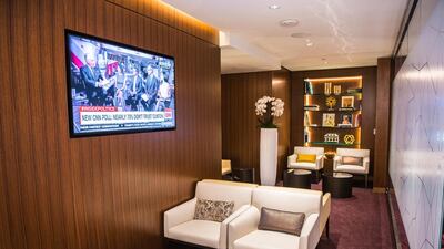 Etihad now has 15 premium lounges worldwide. Courtesy Etihad