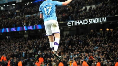 Right midfield: Kevin de Bruyne (Manchester City) – Another assist and a goal for the in-form Belgian as he helped City get back to winning ways against Sheffield United. AP
