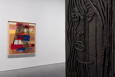 Ghada Amer says her use of the female body is often misunderstood. Photo: Dirimart