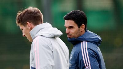 Arsenal manager Mikel Arteta. Reuters