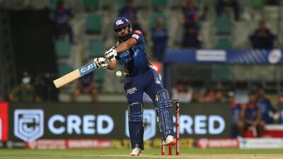 MUMBAI INDIANS RATINGS: Rohit Sharma – 9. Cricket fans were made to wait because of the IPL postponement – but That Pull Shot is back. Looked to be flagging in the heat by the end. Sportzpics for BCCI