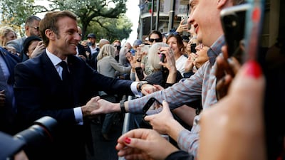Mr Macron headed to the southern city of New Orleans, which retains much of its French-infused heritage, as he wraps up a three-day state visit to the US. AFP