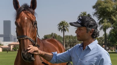 UAE champion trainer Bhupat Seemar knows what it's like to taste success at the Dubai World Cup. Antonie Robertson / The National
