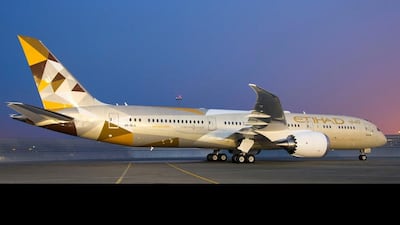 Etihad Airways, the national airline of the UAE, today introduced its first Boeing 787 Dreamliner into commercial service. Courtesy Etihad