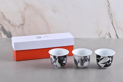 Arabic coffee cups by Didi x Silsal
