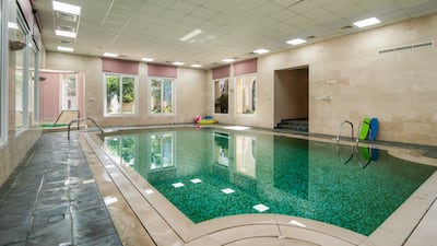The indoor pool allows year-round use. Photo: Engel and Voelkers