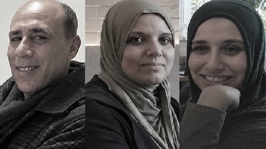 Palestinian refugees Hossam Al Khawas, Zeina Alyan and their daughter Sarah died after getting into difficulty in the sea off the UK. Photo: Palestinian Forum in Britain