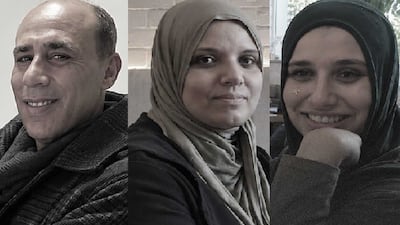 Hossam Al Khawas, Zeina Alyan and their daughter Sarah died on Tuesday. Photo: Palestinian Forum in Britain