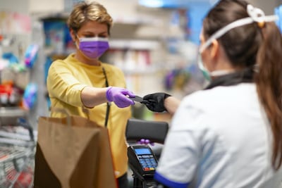 A central bank digital currency could take the form of a token saved on a physical device, like a mobile phone or a pre-paid card. Getty Images