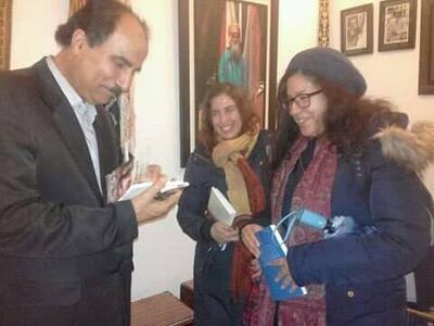 Jordanian author and poet Mustafa Alqorna. Facebook