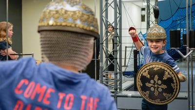 Children get to the opportunity to dress up in costumes from different regions and across the ages. Courtesy Department of Culture and Tourism - Abu Dhabi
