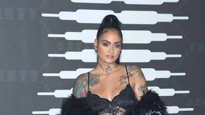 Kehlani attends the Savage x Fenty show during New York Fashion Week on September 10, 2019. AFP