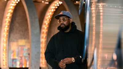 PJ Morton, keyboardist for Maroon 5, at the W Abu Dhabi - Yas Island. Khushnum Bhandari / The National