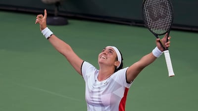 Ons Jabeur became the first Arab tennis player to break into the top 10 singles rankings. EPA