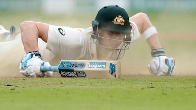 Australia's Steve Smith became the first batsman to score centuries in both innings of an Ashes Test since 2002. Carl Recine / Reuters