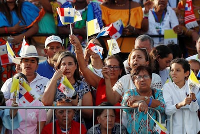 Pope Francis is in Panama for World Youth Day. REUTERS