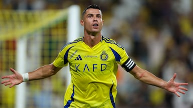 Cristiano Ronaldo’s arrival at Al Nassr has helped bring a new global audience and, in some cases, a fresh soundtrack to the Saudi Pro League. Getty Images