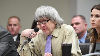 David Turpin, who pleaded guilty with his wife Louise to 14 felony counts for the abuse over several decades of their children. AFP