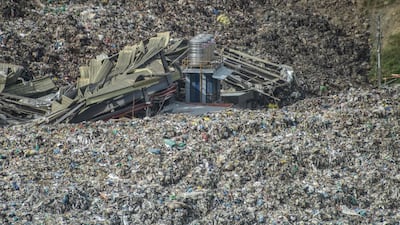 More than 100 workers were at the site when the accident occurred. AFP