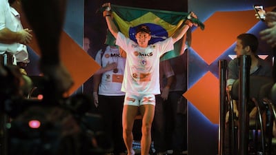 Brazilian MMA Xtreme Fighting Championship fighter Poliana Botelho. Miguel Schincariol / AFP