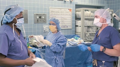 A scene from the documentary Lenox Hill, based on the hospital of the same name in New York City. Courtesy of Netflix