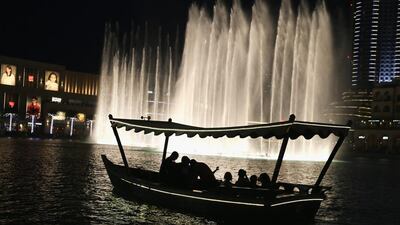 The water show at the Dubai Fountain was one of many attractions that put Dubai in the top-20 of the world’s destinations. Scott Olson / Getty Images