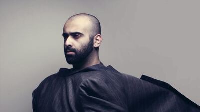 Saeed Khalifa, the winner of the Emerging Emirati Artist Award this year. Courtesy International Emerging Artist Award / May 2014