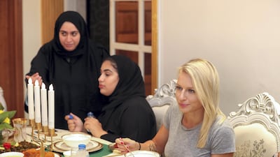 The Emirati values iftar project led by the Federal Youth Foundation aims to educate people on traditional UAE values.
