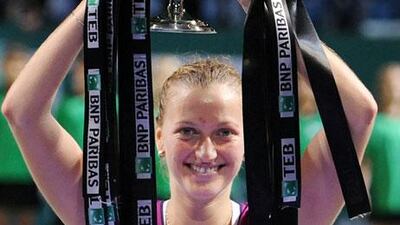Petra Kvitova finished the season with a flurry, winning at Linz and Istanbul to rise in the rankings to No 2.