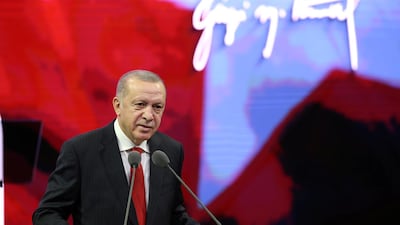 Recep Tayyip Erdogan is accused of using inflammatory language amid his dispute with French President Emmanuel Macron. Reuters