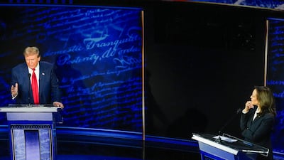 Donald Trump and Kamala Harris differ on almost every single foreign policy issue. AP