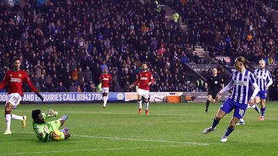 Liverpool-born Norwegian wideman was denied goal in opening few minutes as Onana blocked his low strike, which was Wigan’s only shot on target in first half. Had another effort in last 10 minutes but sent shot from edge of area a metre wide of target. Reuters
