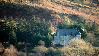 Kilmartin Castle is set the the beautiful Scottish countryside, in Argyll and Bute. Courtesy Kilmartin Castle