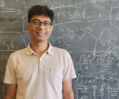 Shravan Hanasoge, co-principal investigator at the Centre for Astrophysics and Space Science at NYU Abu Dhabi and lead author of the study. Photo: Shravan Hanasoge