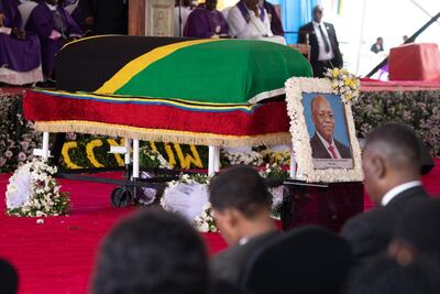 Former Tanzanian president John Magufuli died in March. Getty Images