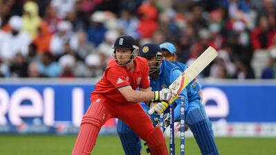 It was down to Bell to play effectively under pressure. He was at times inventive, playing the reverse sweep. Gareth Copley / Getty Images
