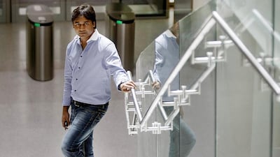 Payas Gupta, a post-doctoral researcher at NYUAD, says phone scamming is becoming more common. Christopher Pike / The National