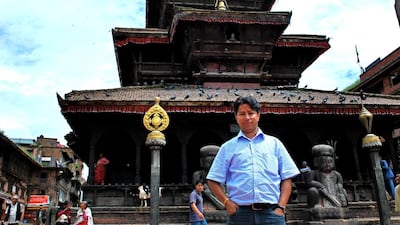 Restoration enthusiast Rabindra Puri. Bibek Bhandari for The National