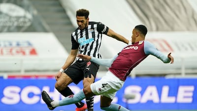 Ezri Konsa - 7, His positional play was brilliant, while he helped his centre-back partner deal with Joelinton, getting a good block in to deny the Brazilian. Reuters