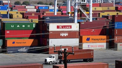 Global trade defied expectations to collapse by 13 to 32 per cent last year. AFP