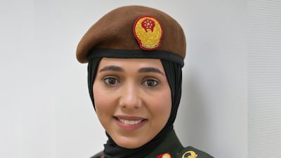 UAE Colonel Dr Fayeza Al Ameri urges women to draw on their unique strengths when they take on leadership positions. Photo: UAE Ministry of Defence