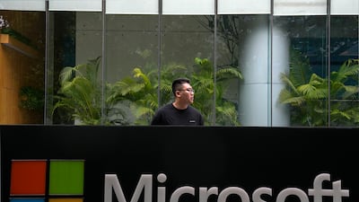 Microsoft is expected to announce its last quarter’s profits on July 25. AP