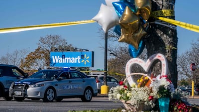 Andre Bing, a Walmart manager, opened fire on fellow employees in the break room, killing six people in the country’s second high-profile mass shooting in four days. Getty Images / AFP