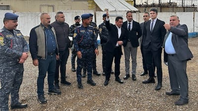 US counter-terrorism chief Joe Kent in Baghdad, Iraq. Photo: Joe Kent X